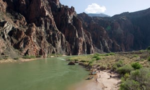 The Colorado river at Phantom Ranch.