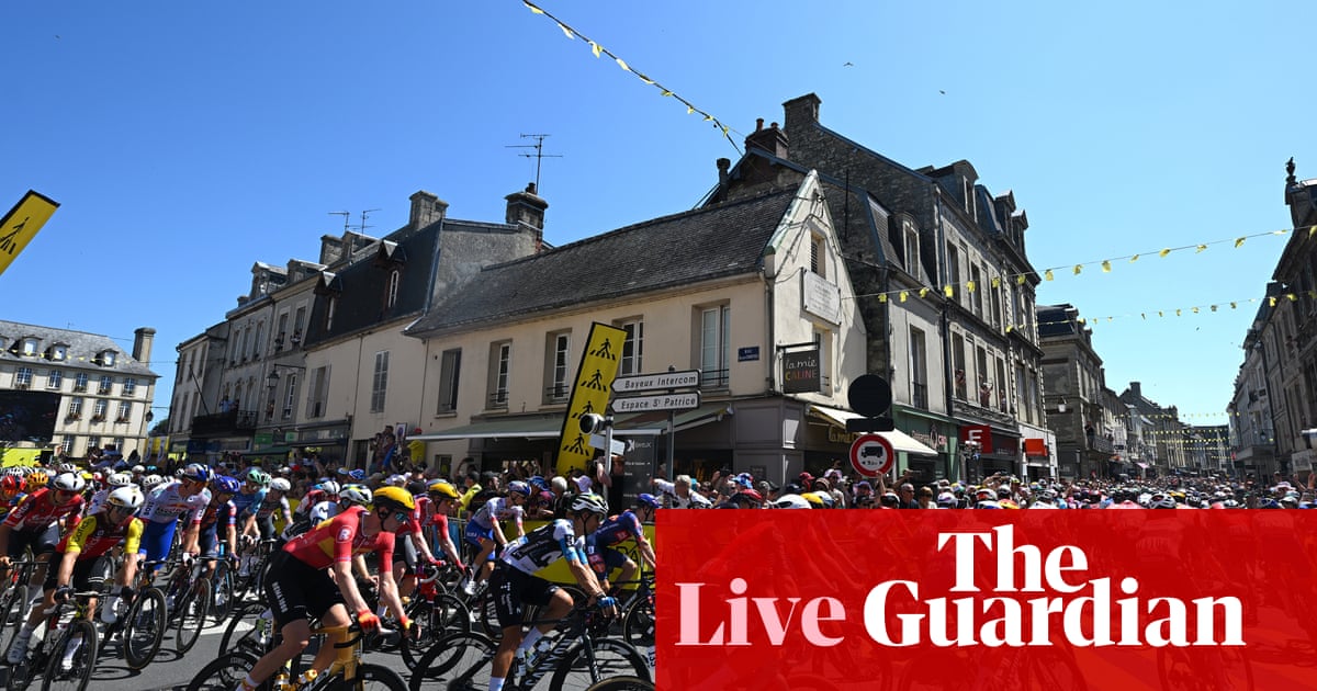 Tour de France 2025: stage six from Bayeux to Vire Normandie  live