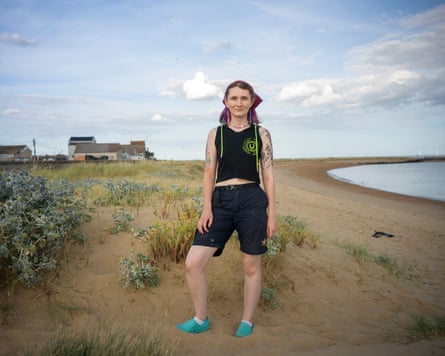 Millicent, a 22-year-old fine art graduate from Jaywick.
