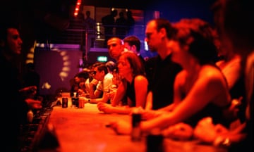 The bar at Ministry of Sound nightclub