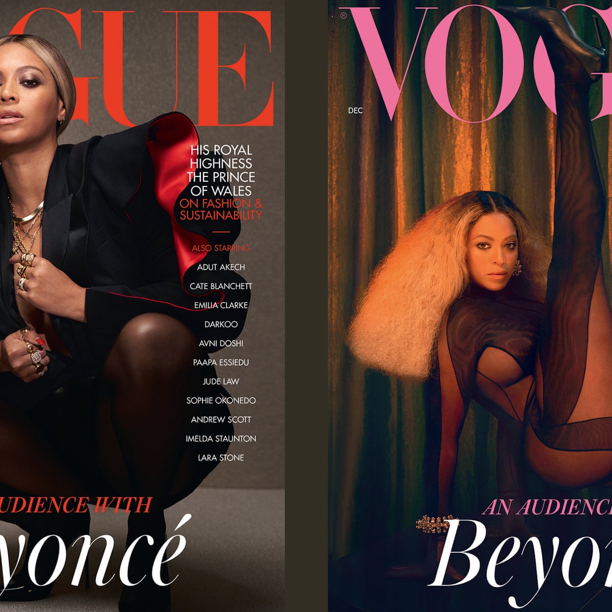 Beyonce Covers December Issue Of British Vogue Music The Guardian