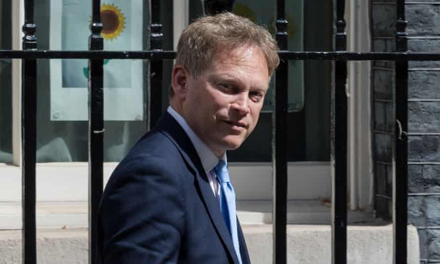 Transportation Secretary Grant Shapps.