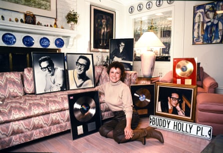 ‘All writers are scumbags’ … María Elena Holly, Buddy Holly’s ‘widowed bride’