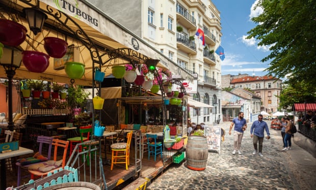 Skadarlija, a district of Belgrade.