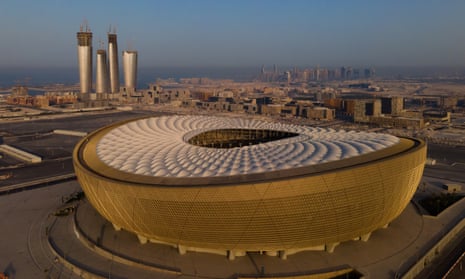 Doha’s Lusail Stadium, one of the 2022 World Cup venues, pictured this month.