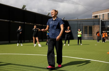 Georgia Stanway visits the Laureus-supported Street League programme