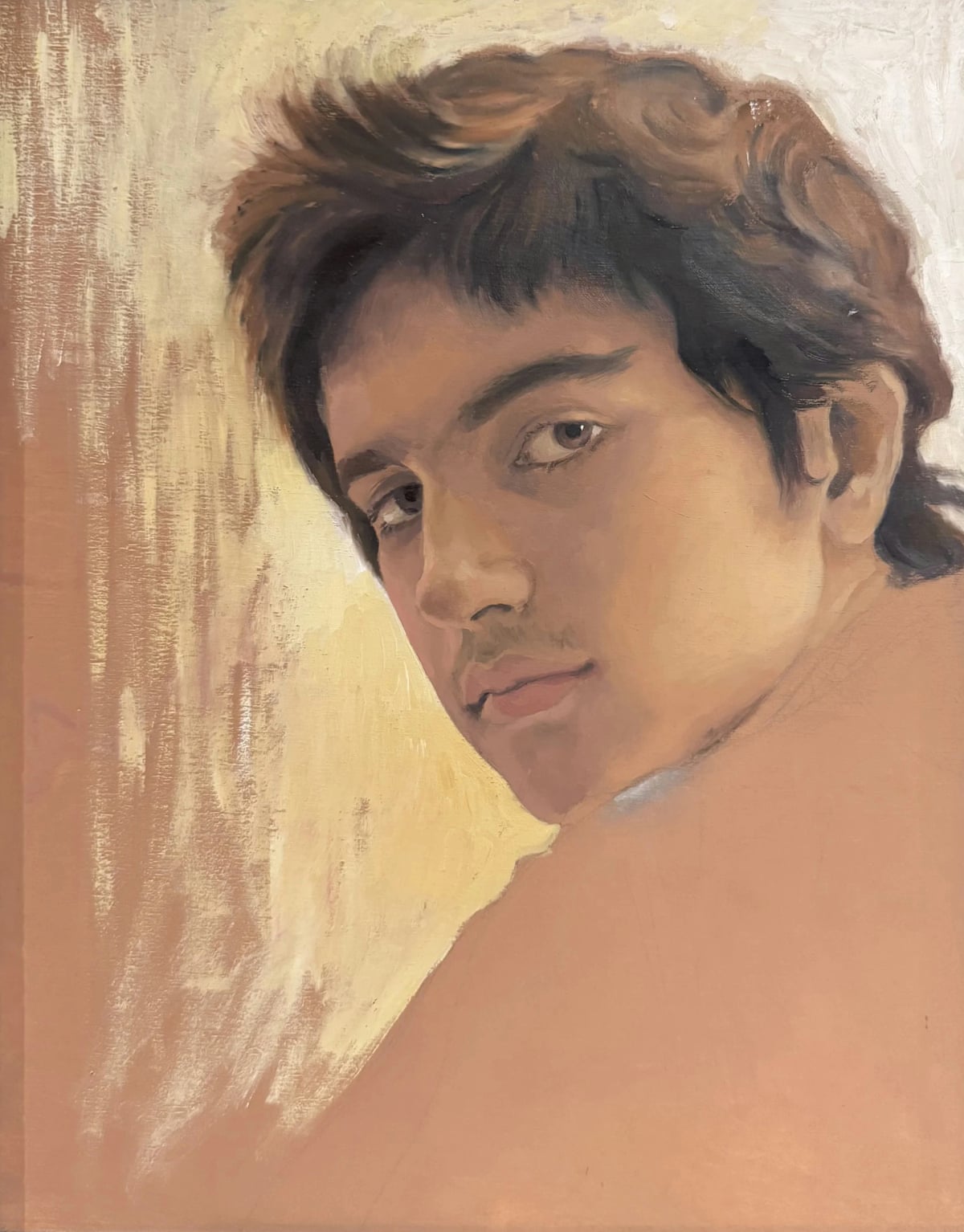 Toor’s early portrait of Mamdani