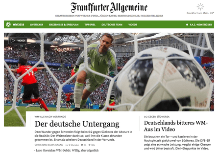 Frankfurter website