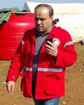 Omar Barakat, Aleppo director for the Syrian Red Crescent