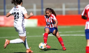 Leicy Santos has proved an excellent signing in midfield this season for Atlético Madrid.