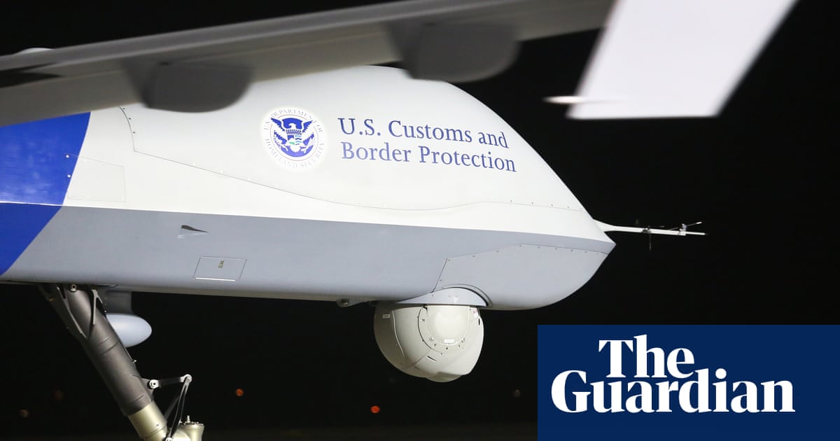 US immigration agency flies drones capable of surveillance over LA protests