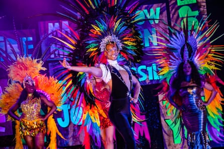 Johannes Radebe in Freedom Unleashed, his second dance show