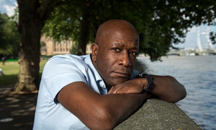 Steve Walker next to the Thames in London