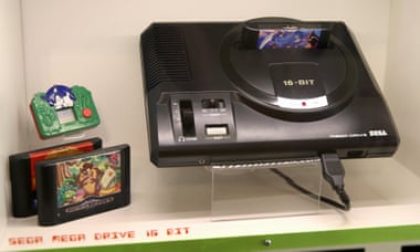 An original Mega Drive at a video game console museum in Karpacz, Poland.