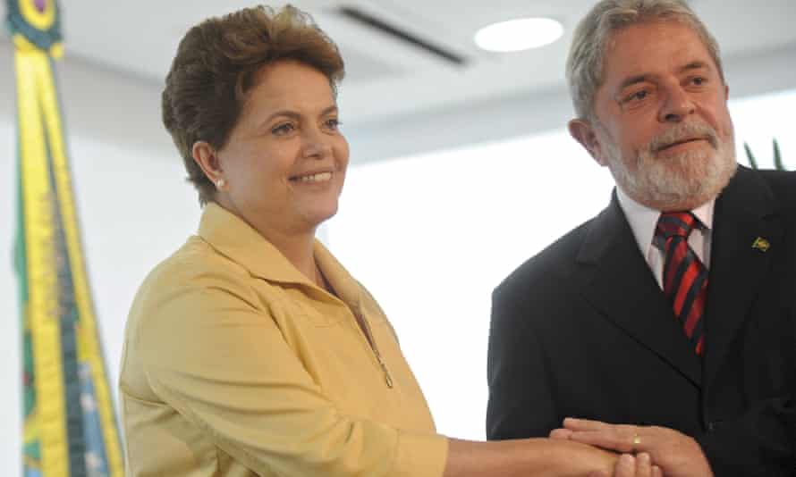 Dilma Rousseff and Luiz Inácio ‘Lula’ da Silva in 2010