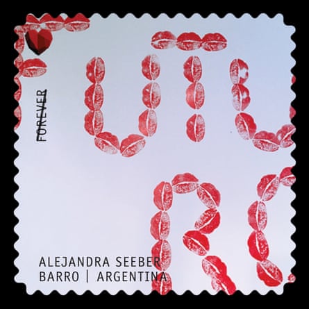 Alejandra Seeber stamp design
