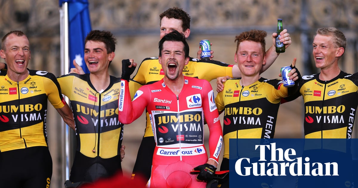 Primoz Roglic wins final stage to take third Vuelta a España title