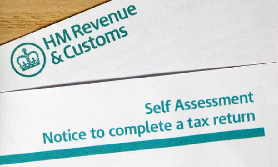 Self-assessment notice to complete a tax return