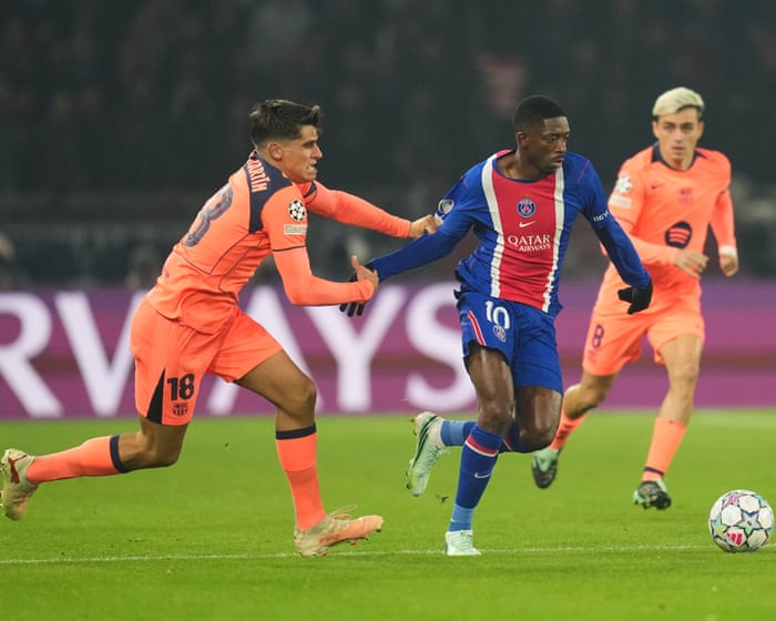 PSG v Barcelona, Manchester City v AEK Athens, and more: Champions League – live