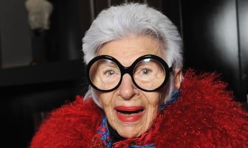 Iris Apfel, fashion darling. Aged 88, Fashion