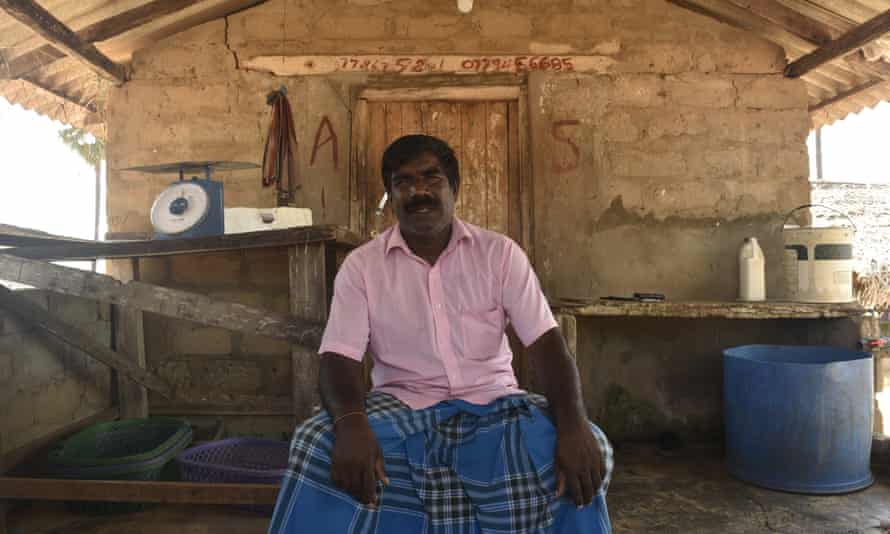Fisherman like Alagarasa Rasarathina are facing starvation as a lack of fuel means they can not take out their boats