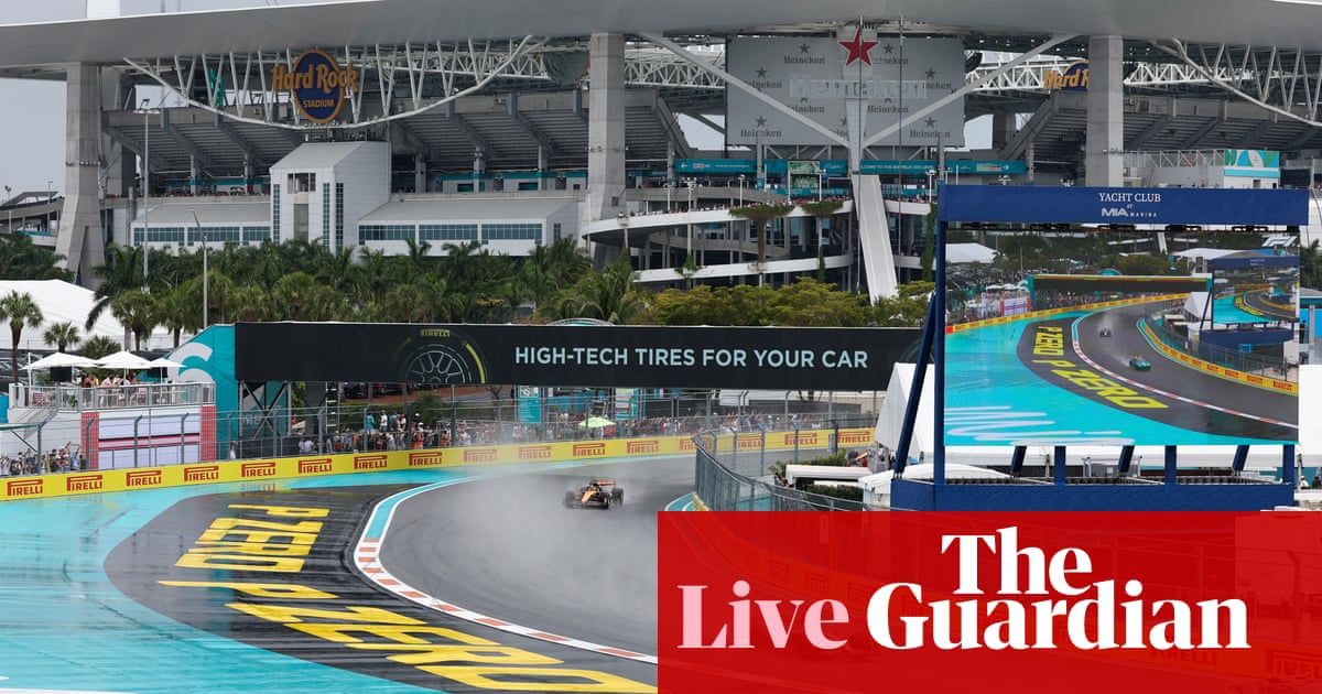 Formula One: Miami Grand Prix qualifying updates live