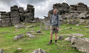 The author on a deserted Houndstor.