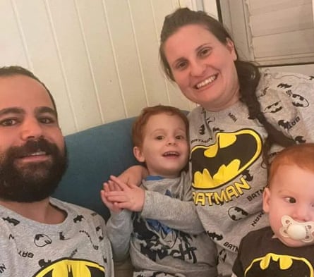 Yarden and Shiri Bibas, and their two boys, Ariel, 4, and Kfir, 10 months, who were abducted from Nir Oz kibbutz.