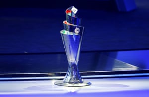 The UEFA Nations League trophy.