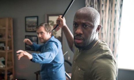 Neil Maskell and Giles Terera in Death of England: Face to Face