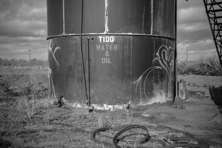 A oil well tank