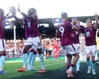 Fulham v Burnley, Hearts v Dundee and more: Saturday football clockwatch – live