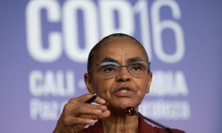 Brazil’s environment minister, Marina Silva, who will most likely take the place of Luiz Inácio Lula da Silva.