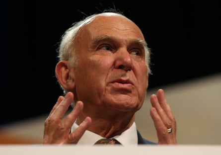 Vince Cable, in whose name Kevin Brewer set up one of his fake companies.