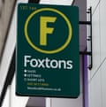 A Foxtons estate agent in London.