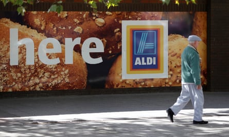 An Aldi superstore in London, a region it stayed away from in the 90s.