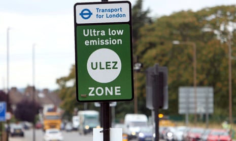 Ulez expanded to include whole of outer London