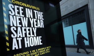 A coronavirus sign in Westminster, London