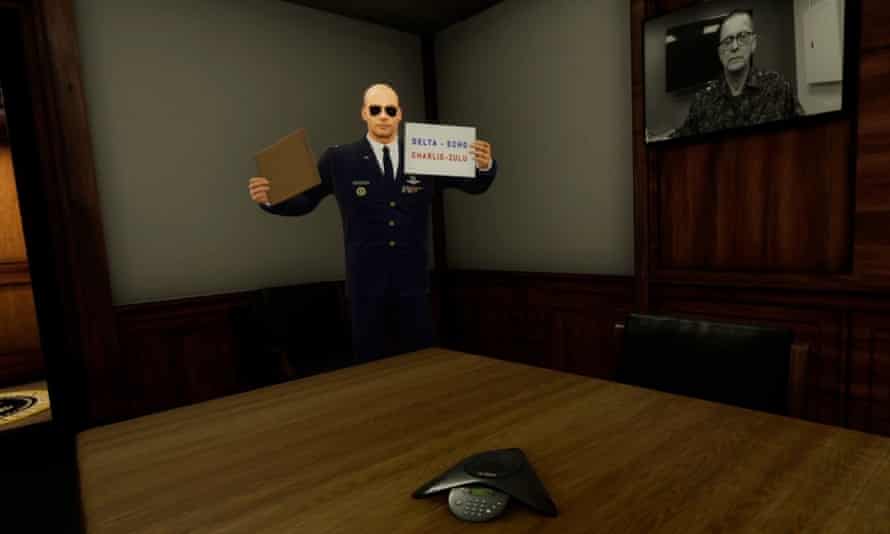 ‘15 minutes to save the world’: a terrifying VR journey into the nuclear bunker | Virtual reality 3 The nuclear launch codes are displayed.