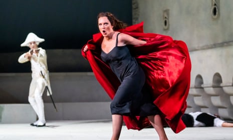 Sinéad Campbell-Wallace in Tosca at the London Coliseum in September 2022.