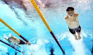 Tao Zheng of Team China competes in his men’s 100m freestyle - S5 heat on day 2 of the Tokyo 2020 Paralympic Games at the Tokyo Aquatics Centre on August 26, 2021 in Tokyo, Japan. (Photo by Adam Pretty/Getty Images)