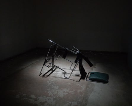 ‘Tag X’ (Day X) exhibition in Berlin, Germany - 05 Nov 2019A view of the exhibition Tag X (Day X) by German artist Henrike Naumann at the Haus der Statistik, in Berlin, 2019.