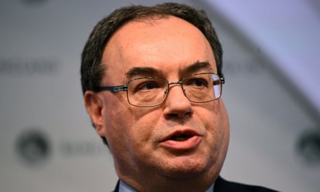 The Bank of England governor, Andrew Bailey