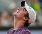 French Open 2026: Fonseca fightback stuns Djokovic, Rublev and Swiatek win – live Updates from the sixth days play at Roland Garros How players are feeling the heat | Mail NiallNow then. Swiatek is brilliant at coaxing herself through the rounds, but shell not be happy to be broken immediately, Linette leading 2-0 … er, make that 2-1, the advantage immediately confiscated. Meantime, Rublev has also been broken, the serving that settled set one forsaking him in two, and that, really is the difference; he hammers his racket into the clay, which is better than doing so into himself, and he leads 7-5 1-3.Borges, wholl feel unlucky to have lost the first set, breaks Rublev immediately for 5-7 2-0, while Linette holds in game one of her clash with Swiatek. Continue reading...