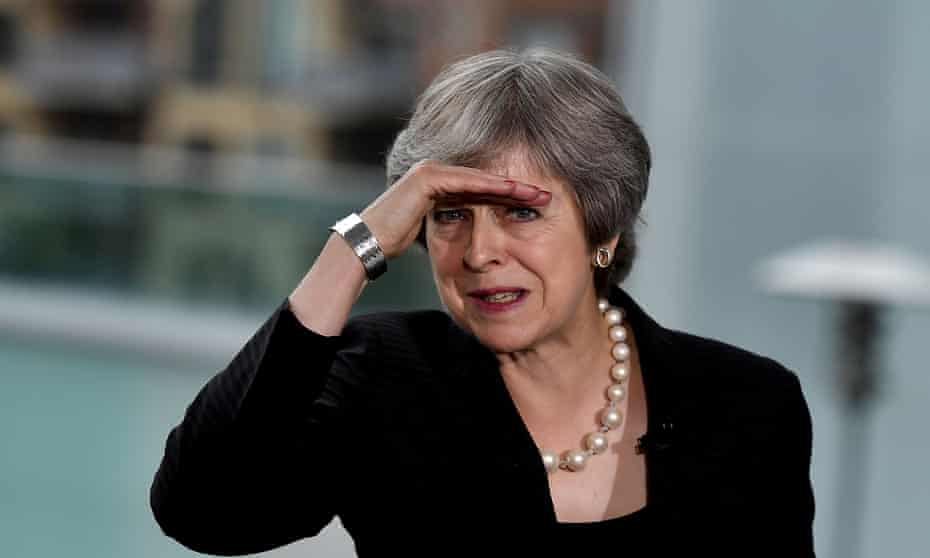 Theresa May: she staggers into the summer break with Brexit mired in stalemate.