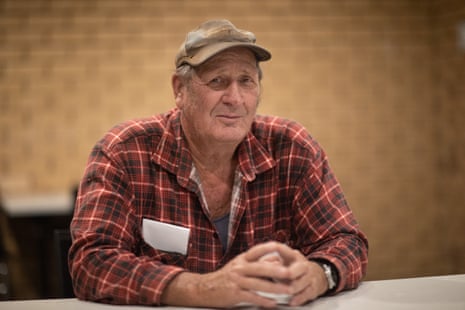 Peter Griffiths, a client of Patrick O’Callaghan’s, at Cobar Library, Monday 15 May 2023.