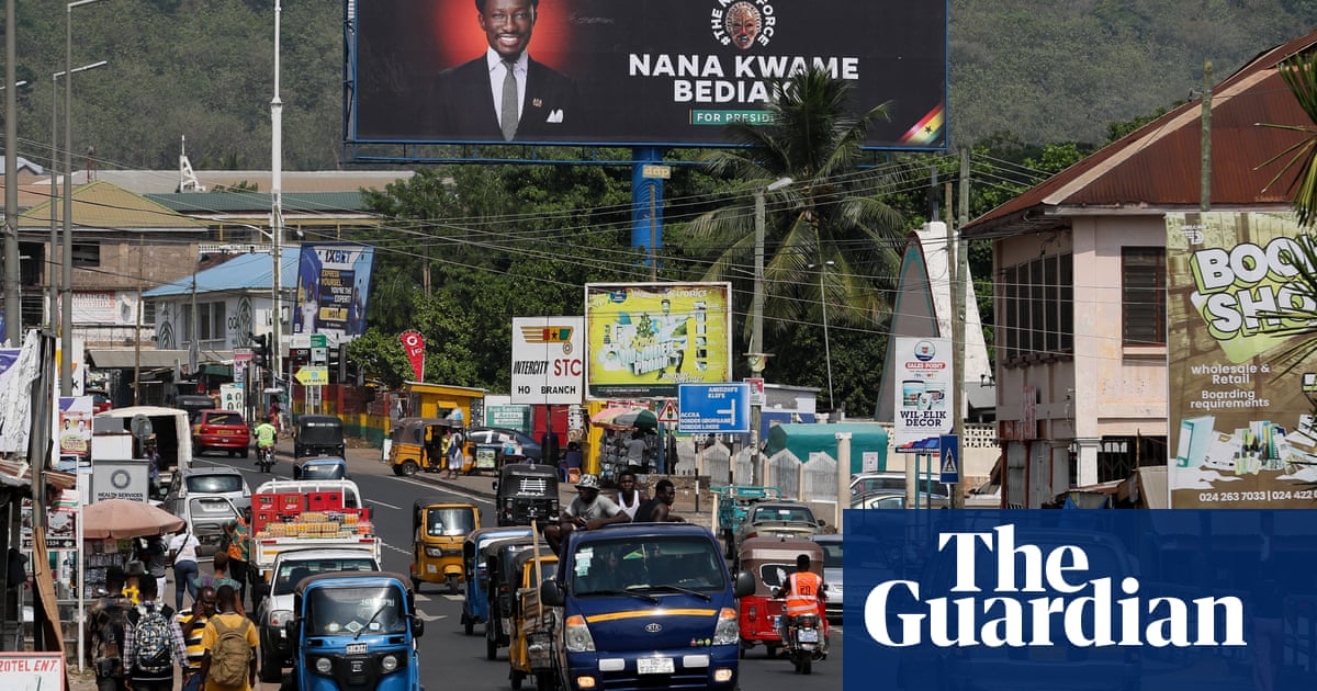 'I've awakened their spirit': can man behind the mask make a dent in Ghana elections?
