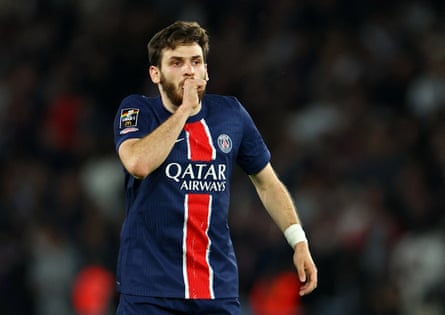 Khvicha Kvaratskhelia played 17 games in Napoli’s Serie A campaign and 14 for Paris Saint-Germain as they won Ligue 1