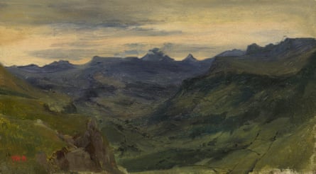 The Valley of Saint-Vincent 1830; France by Theodore Rousseau