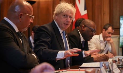 Boris Johnson attended an energy round table at No11 Downing Street. Johnson said it would be ‘a difficult winter for people across the UK’
